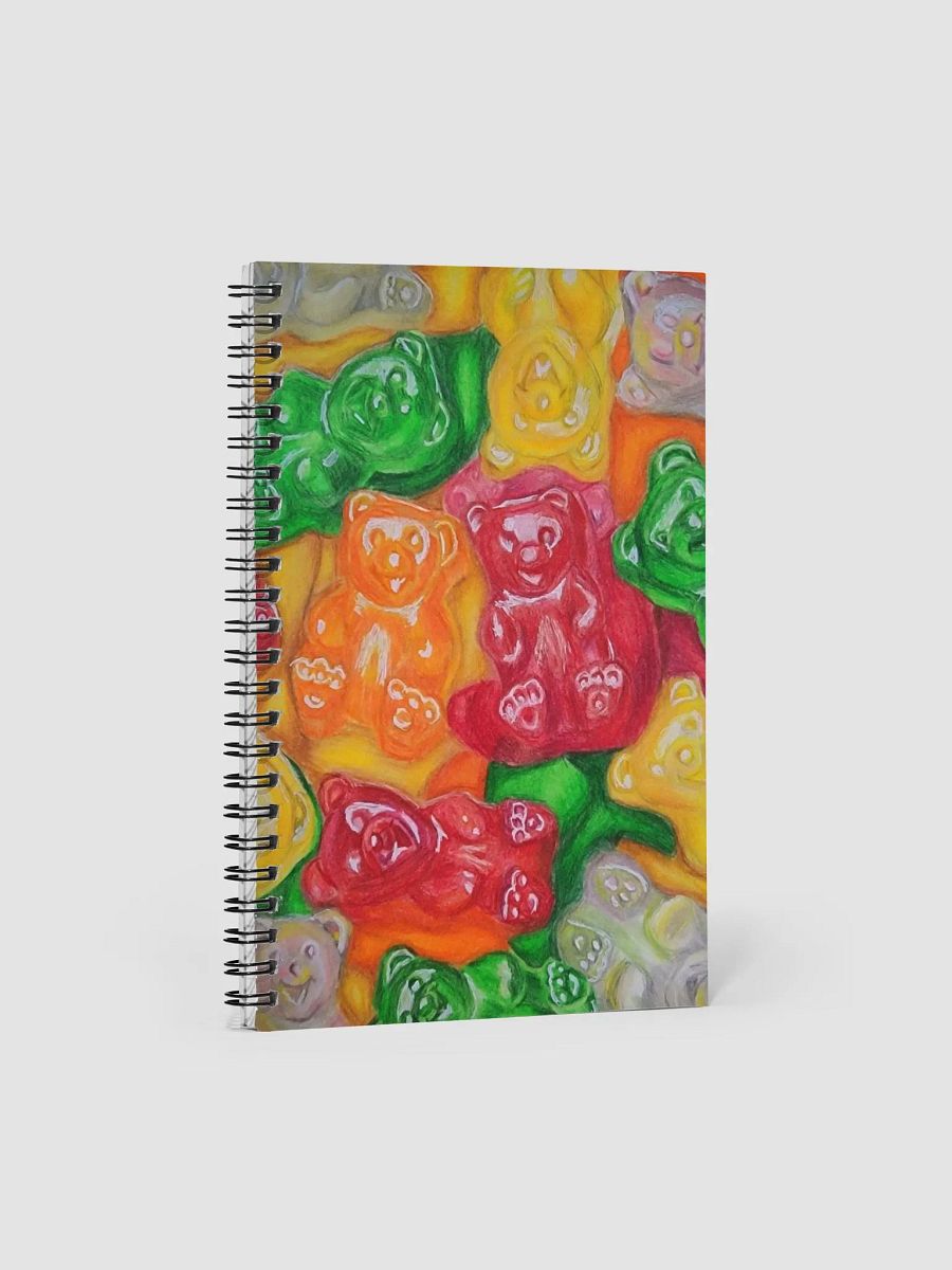 Gummy Bear Spiral Notebook product image (2)
