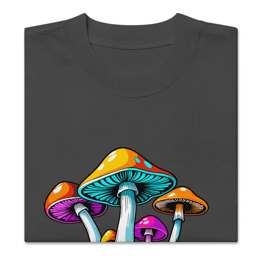 [Groovy Shrooms] Oversized T-Shirt product image (2)