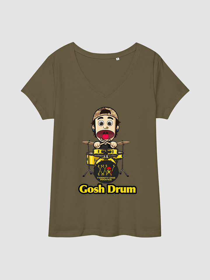 Captain Jen E Women's Fitted V-neck T-Shirt product image (2)
