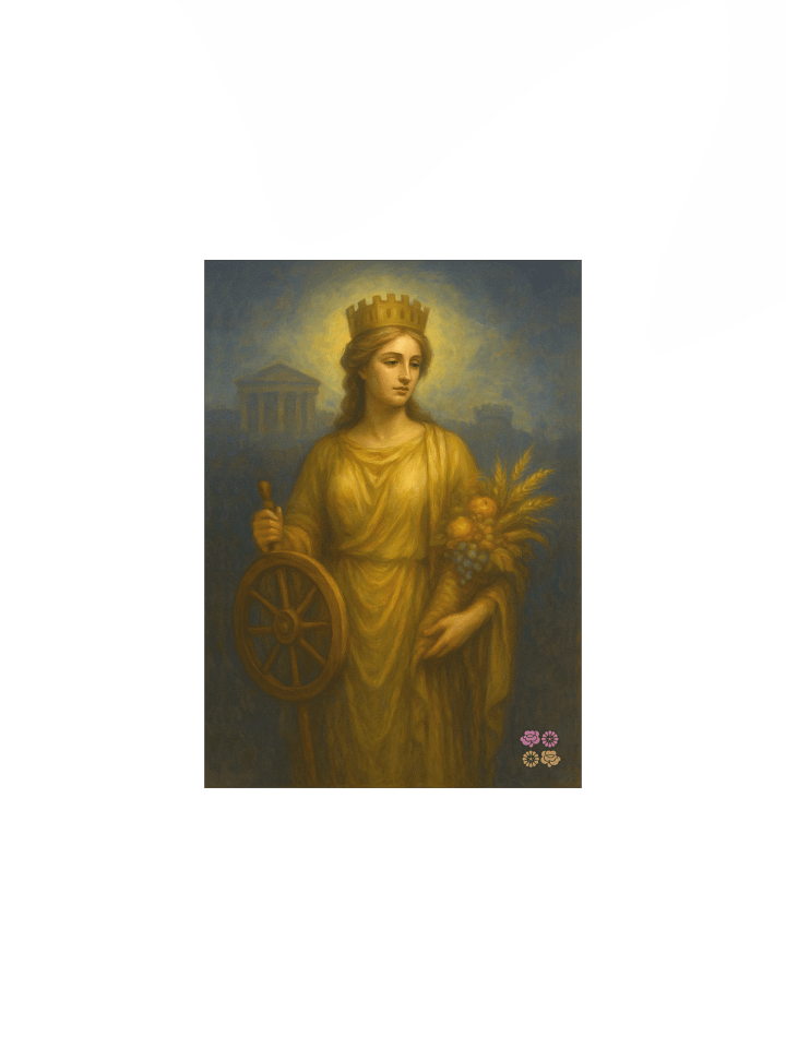 Goddess Fortuna Muliebris Mini-Poster product image (1)