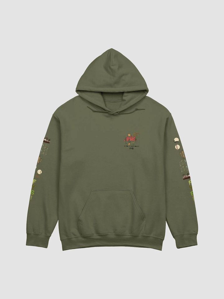 Desert Vibes Parks Project organic cotton hoodie product image (1)