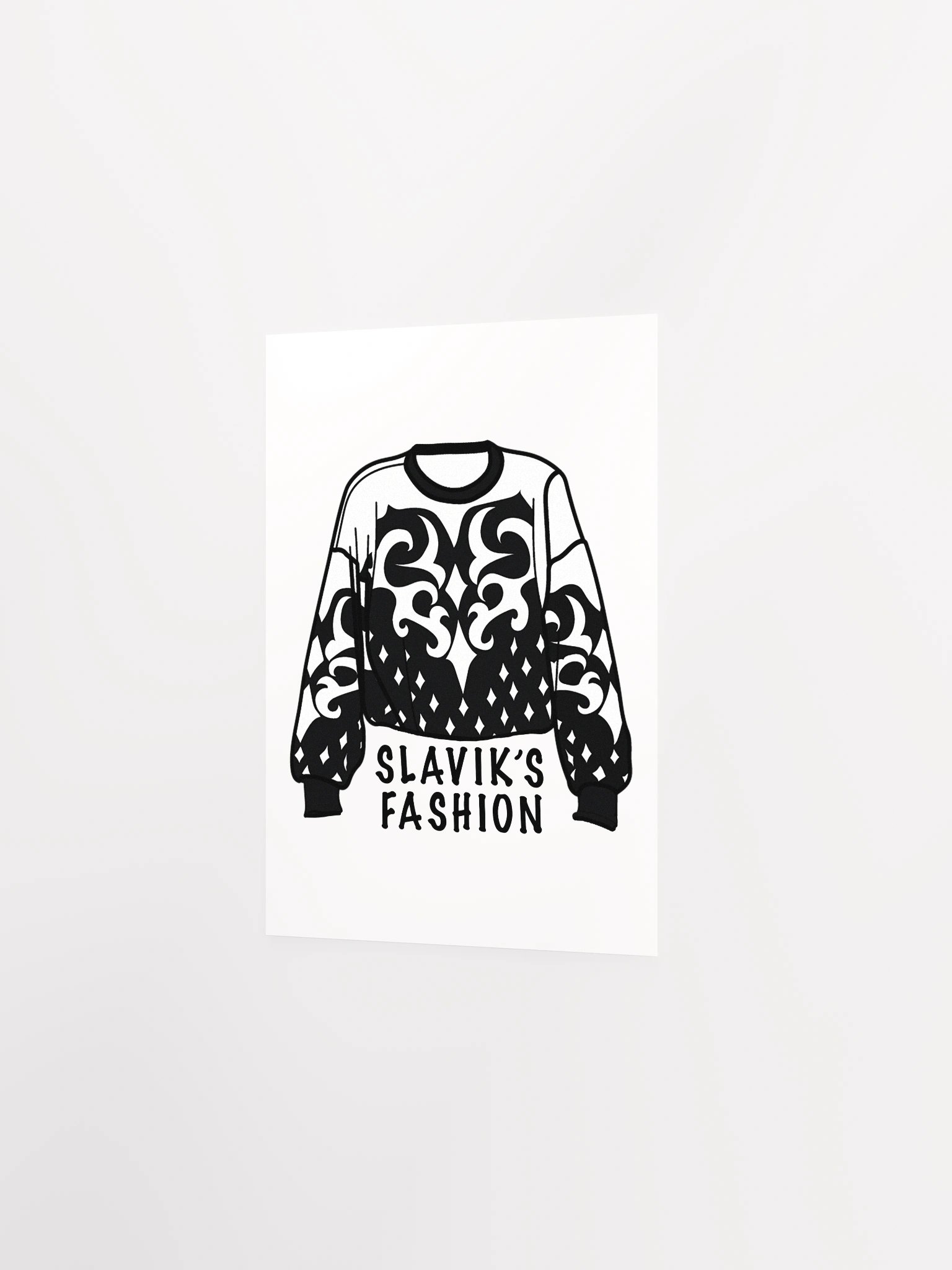 Poster 'Slavik's Fashion Sweater' product image (15)