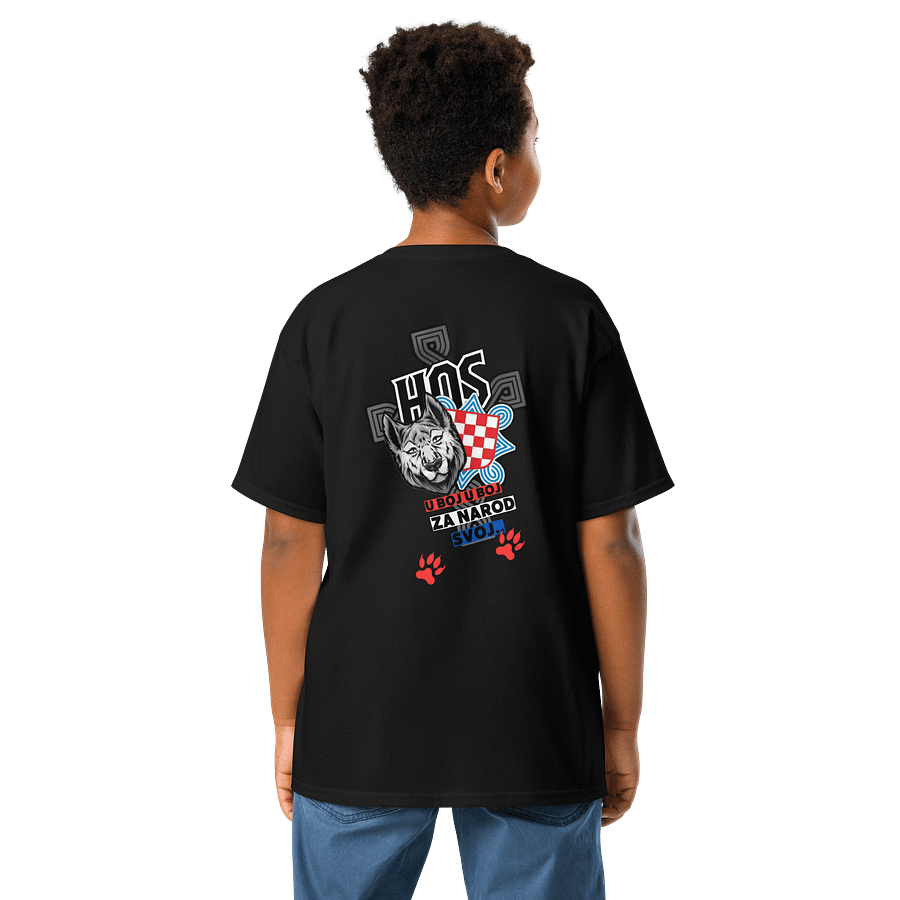 Patriotic Youth Flag Tee LJUTU TRAVU NA LJUTU RANU product image (28)