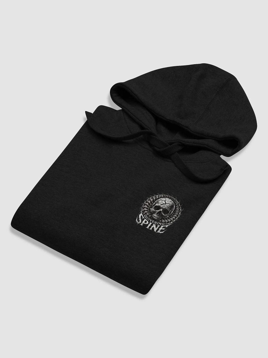 Quivering Spine Cracked Skull Hoodie product image (6)