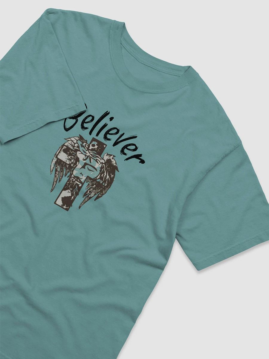 BELIEVER FAITH Flowing Mane Abstract T-Shirt product image (21)