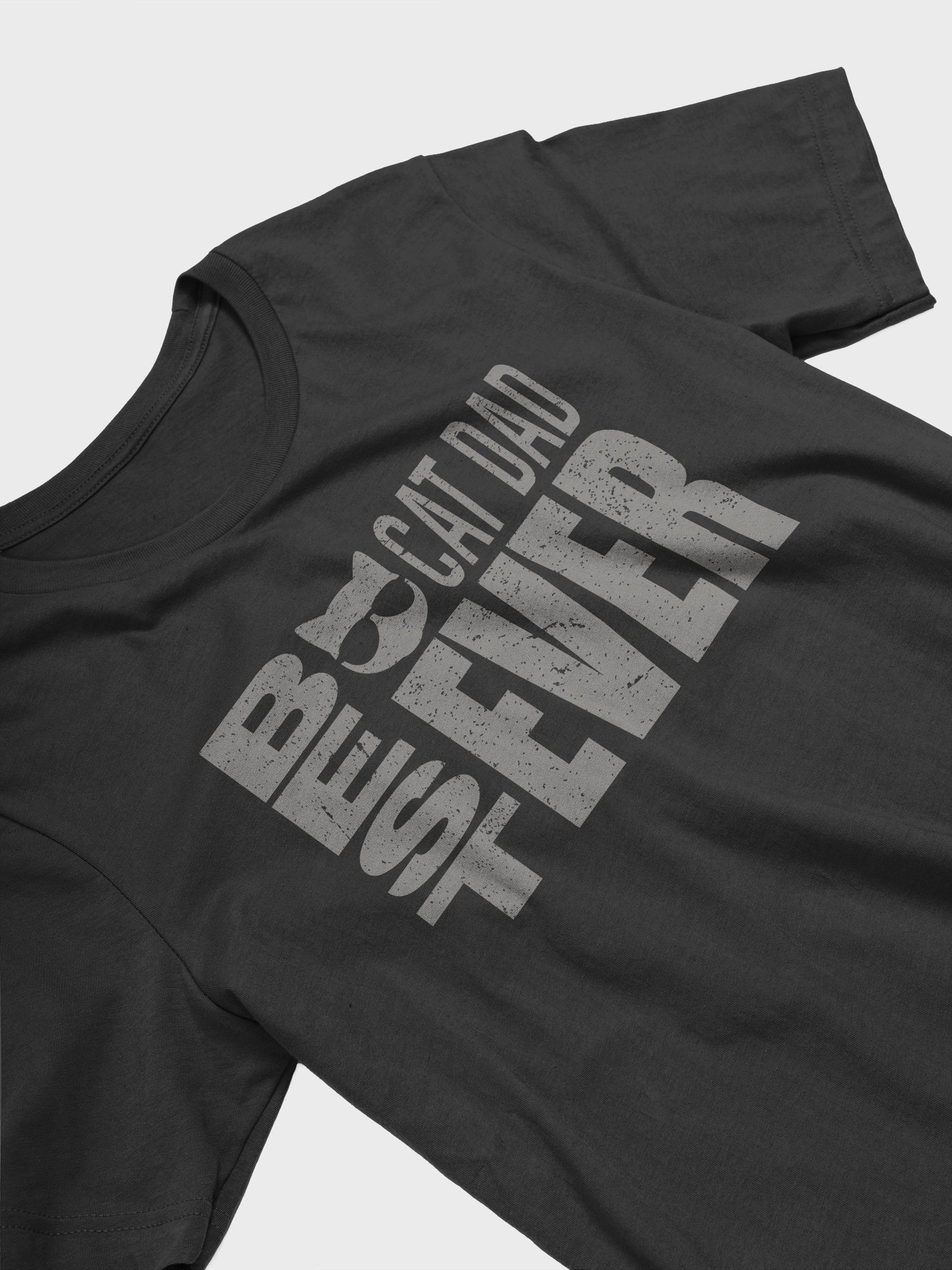 Best Cat Dad Ever 1 - Unisex Adult Super Soft Lightweight T-shirt product image (2)