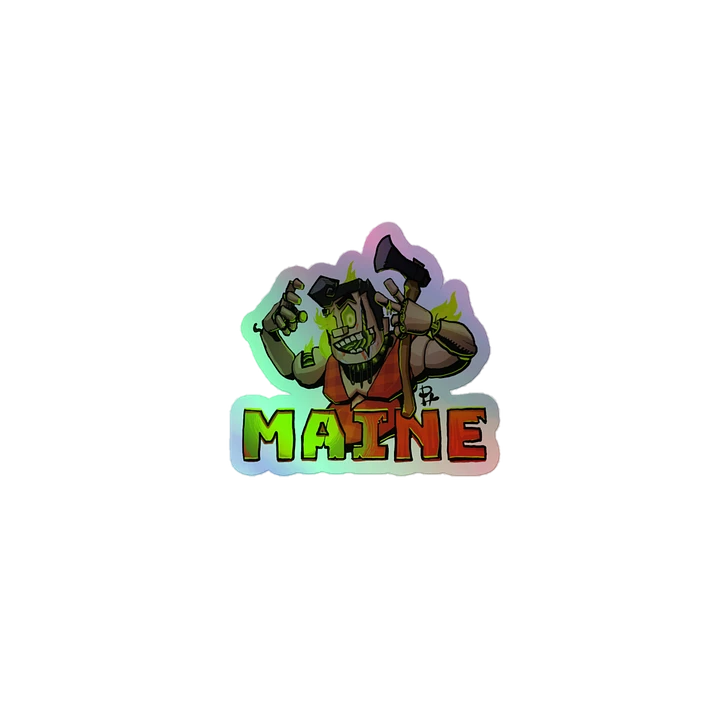 Holographic Undead Andy Maine Sticker product image (1)