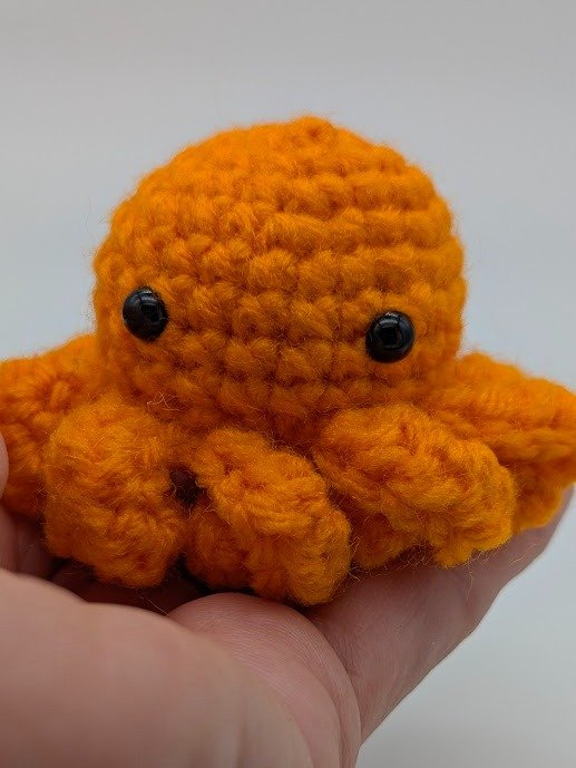 Crocheted Mini Baby Octopus product image (1)