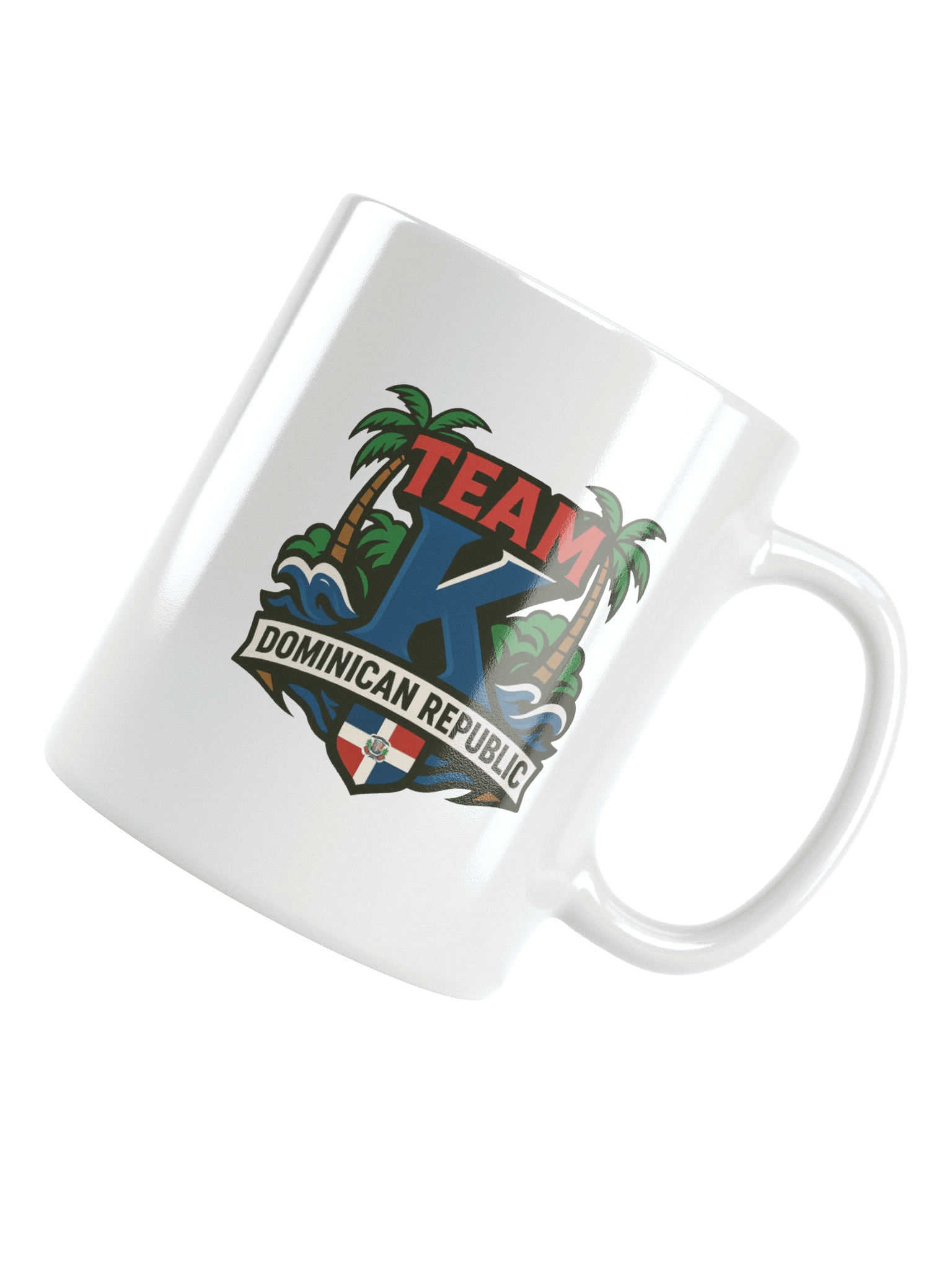 TEAM K Dominican Republic White Mug product image (12)