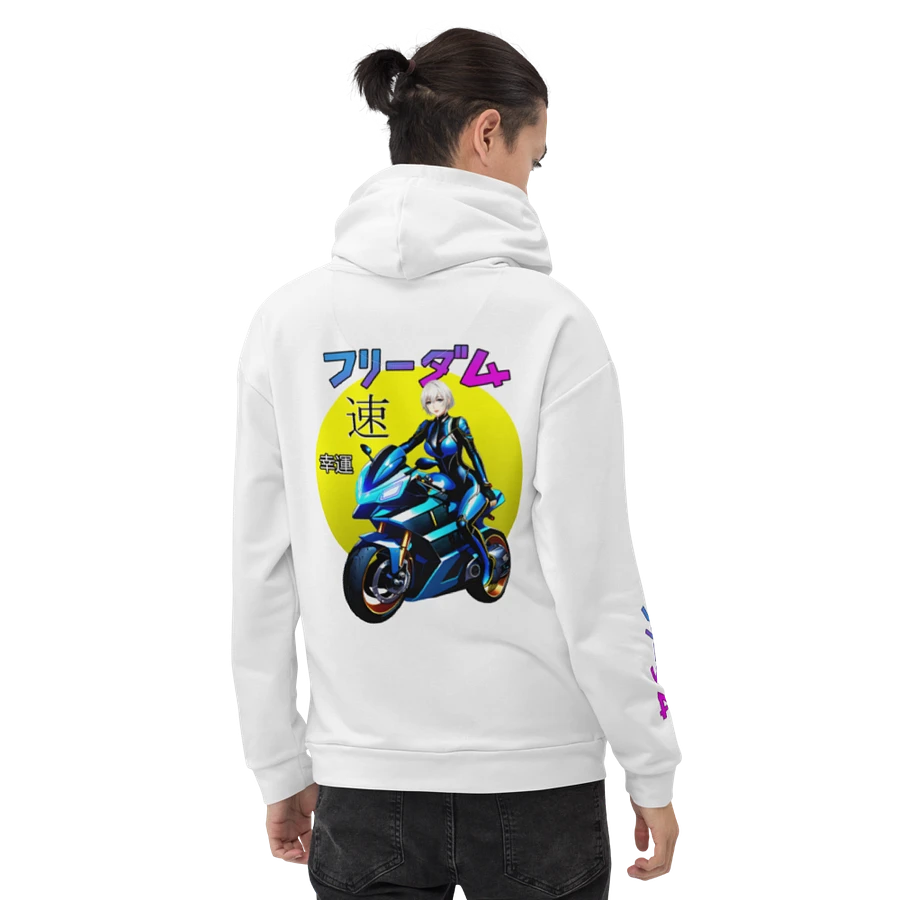 Biker Girl - Hoodie (White) product image (17)