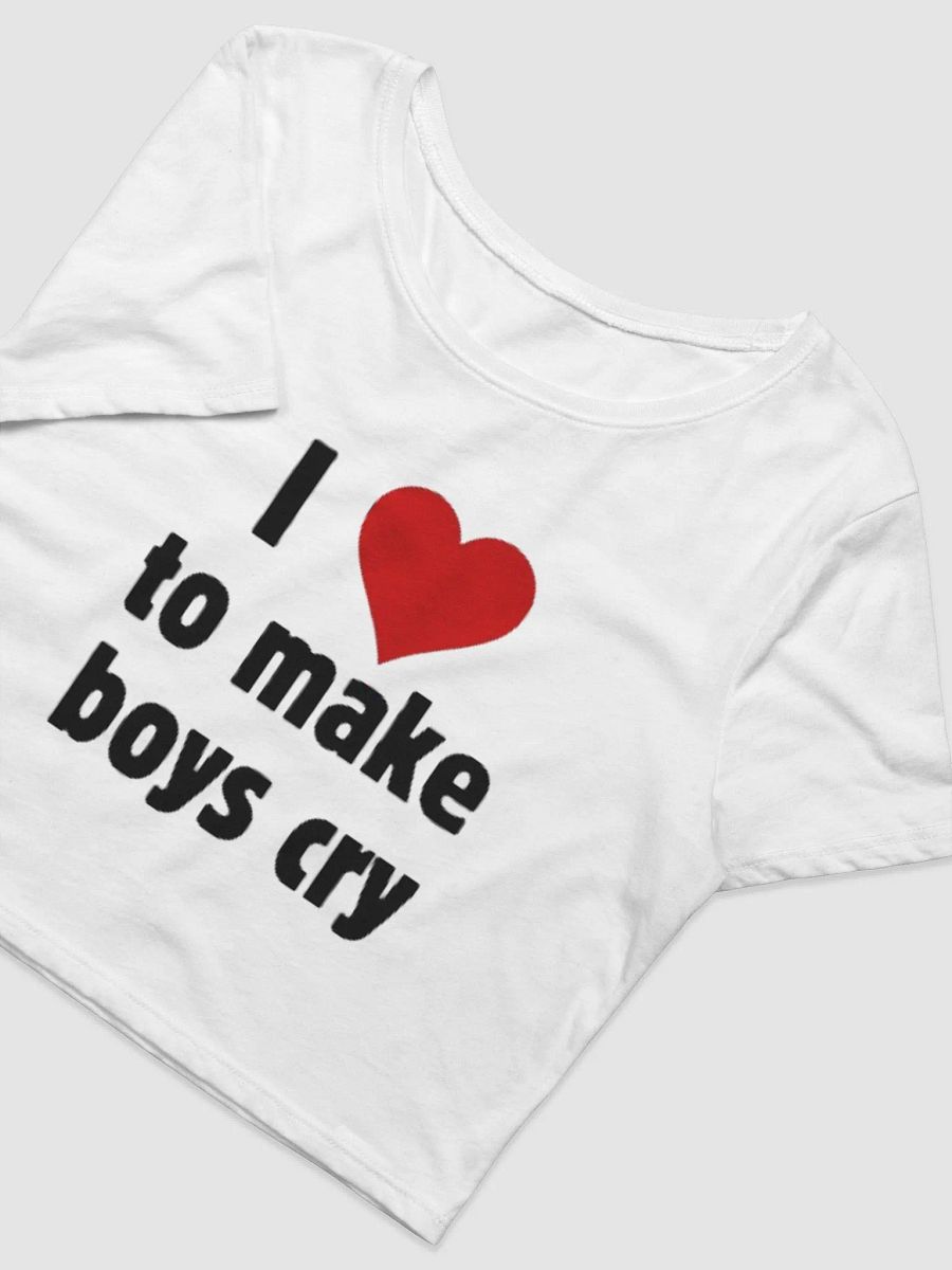 I love to make boys cry baby tee product image (3)