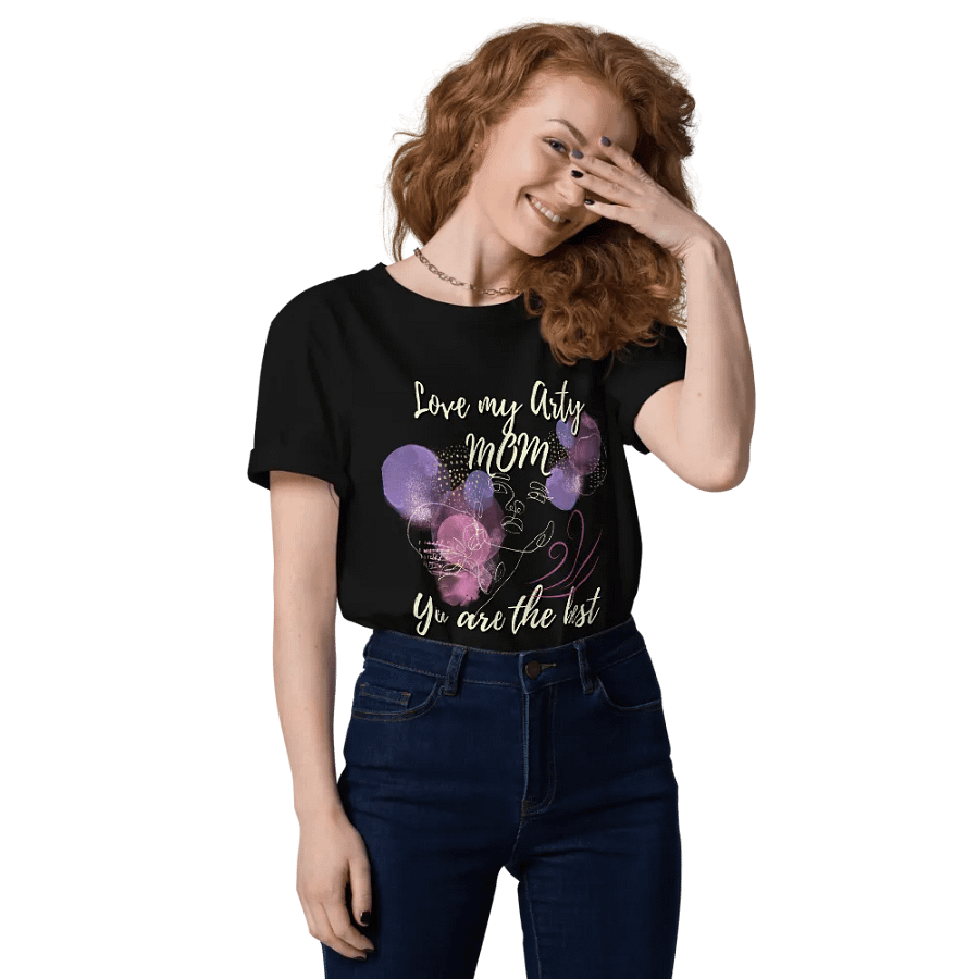 Womens t shirt ' Love my Arty Mom