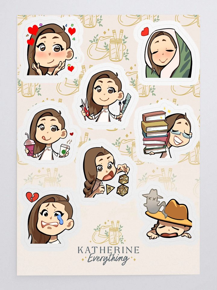 EMOTE Sticker Sheet product image (1)
