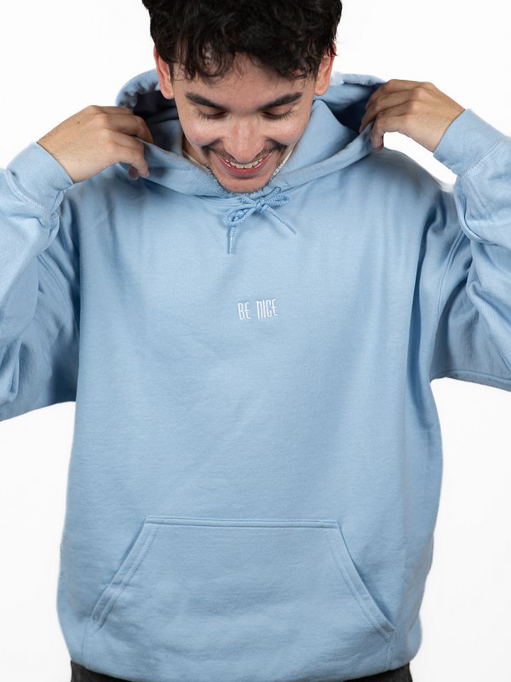 BE NICE Embroidered Message Hoodie product image (2)