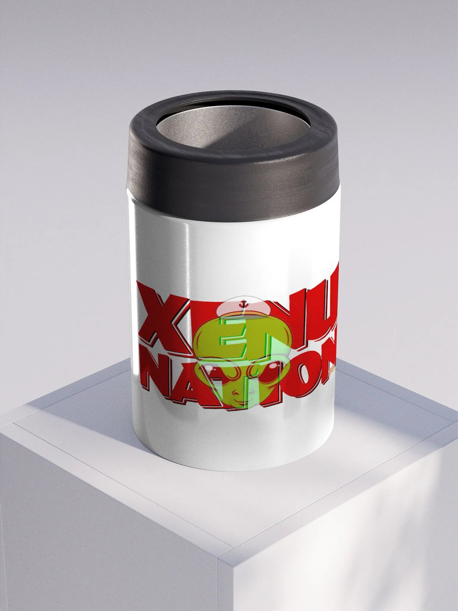 Xenu Nation Stainless Steel Koozie product image (1)