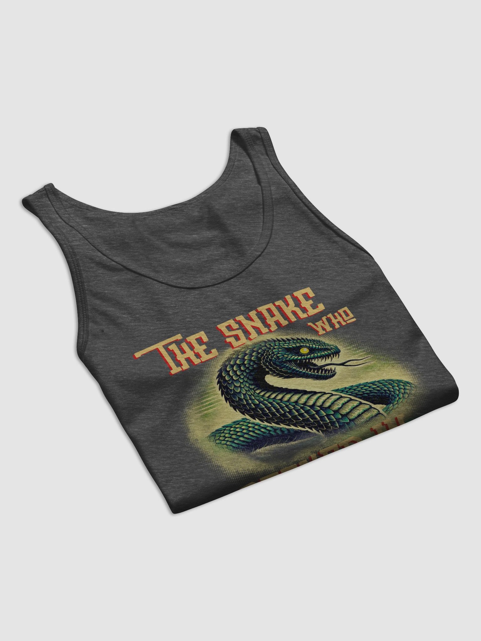 Basilisk Vintage Retro Pulp Horror Tank Top product image (7)