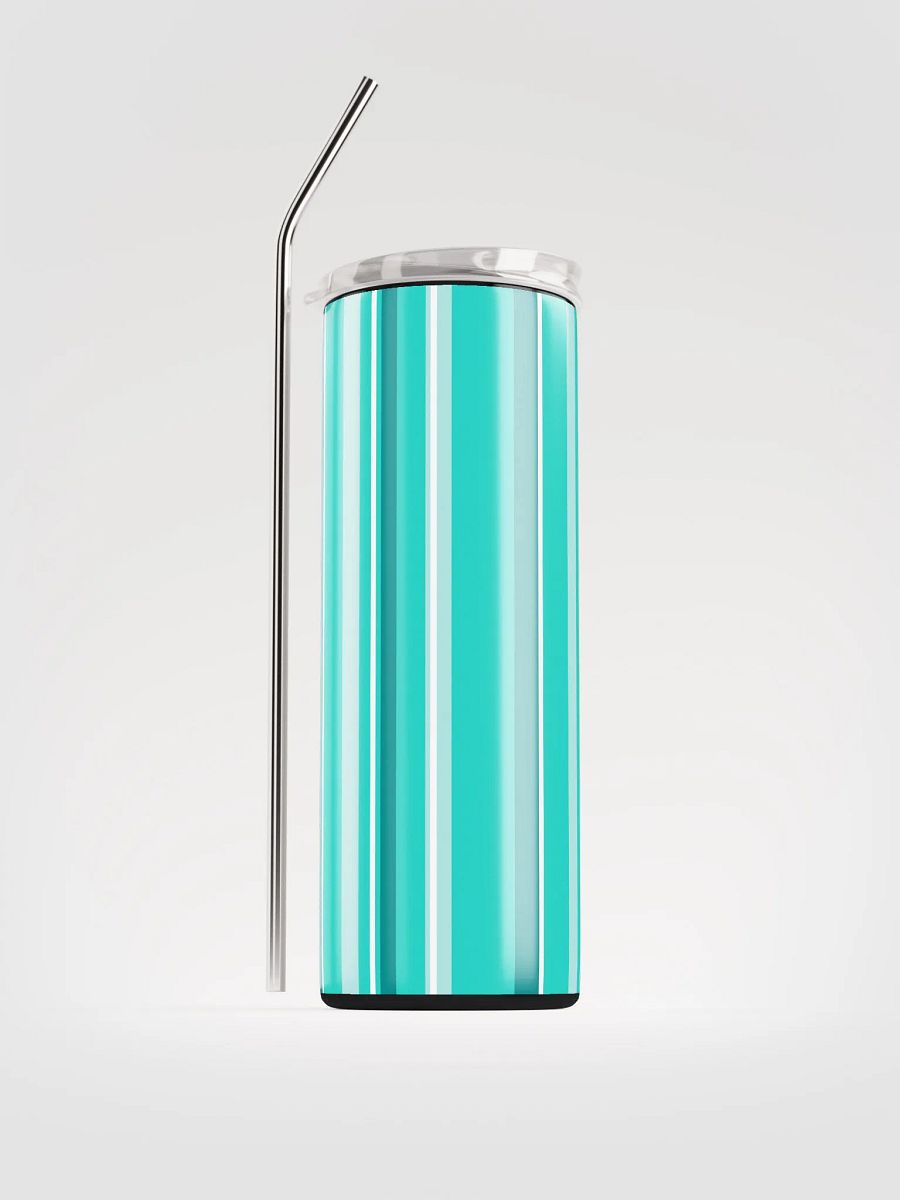 Party Time! Teal Stripe 20 oz Tumbler product image (2)