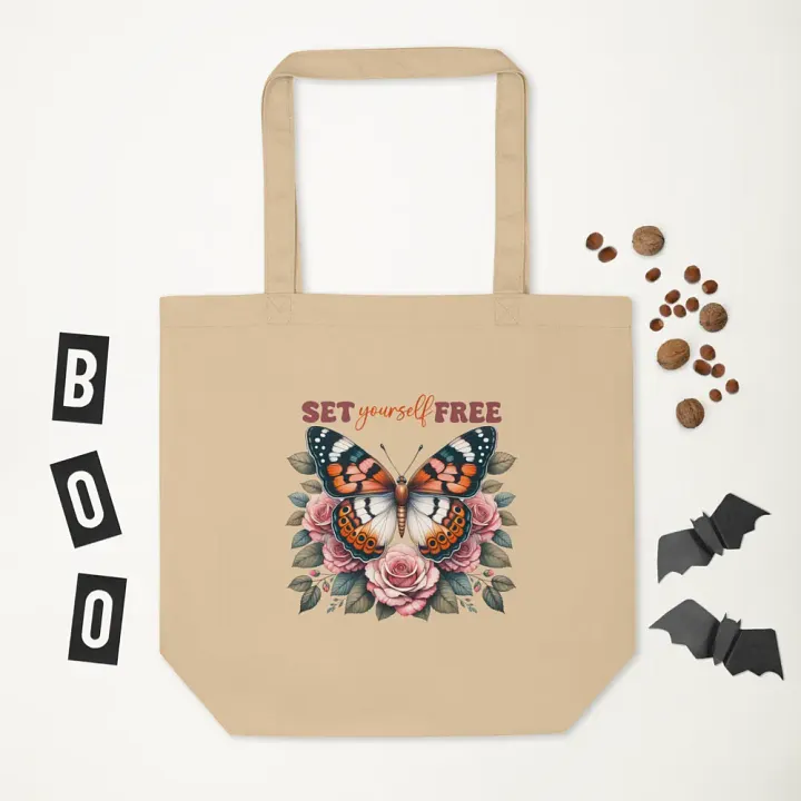 Butterfly Liberation Eco Tote product image (2)