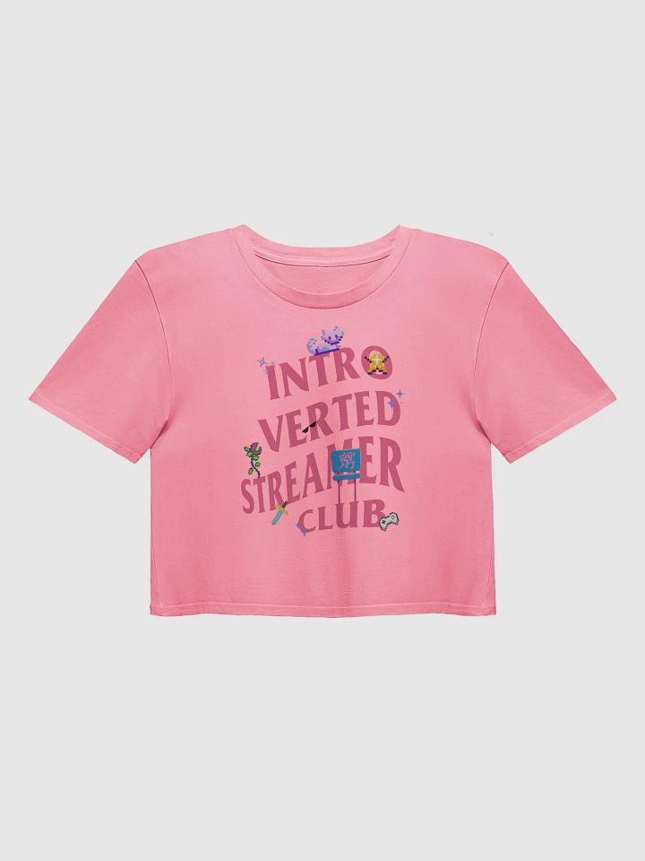 Introverted Streamer Club "Pixel-Elated" Croptop product image (1)
