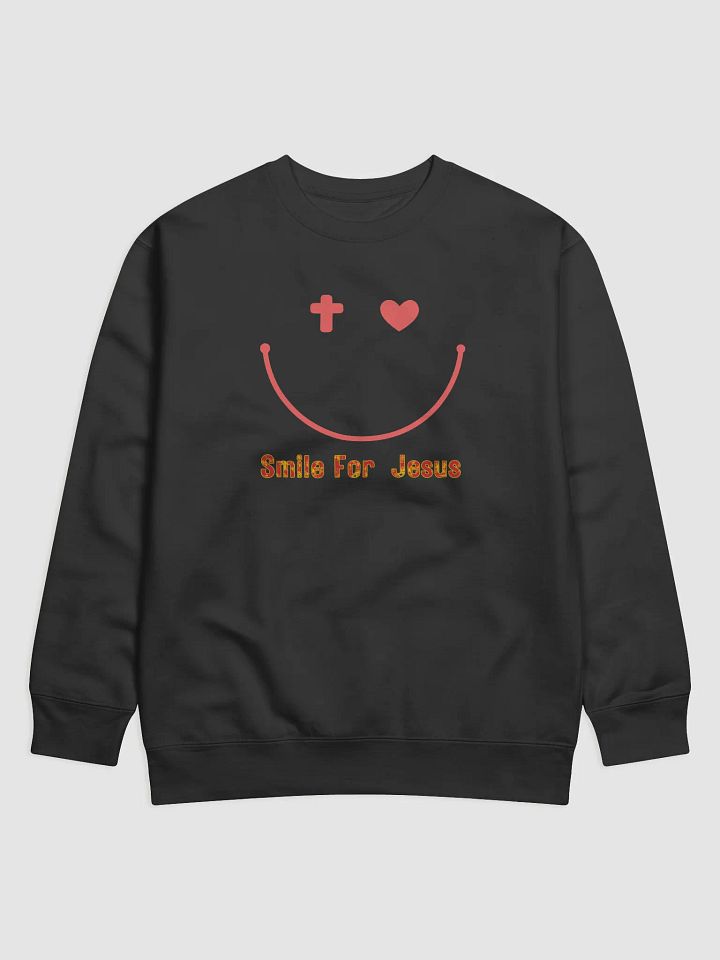 Smile For Jesus Premium Sweatshirt product image (1)