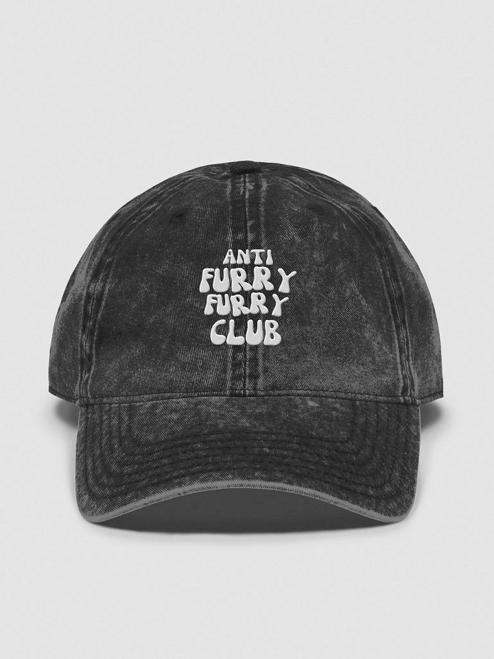 Anti Furry Furry Club Vintage Hat product image (1)