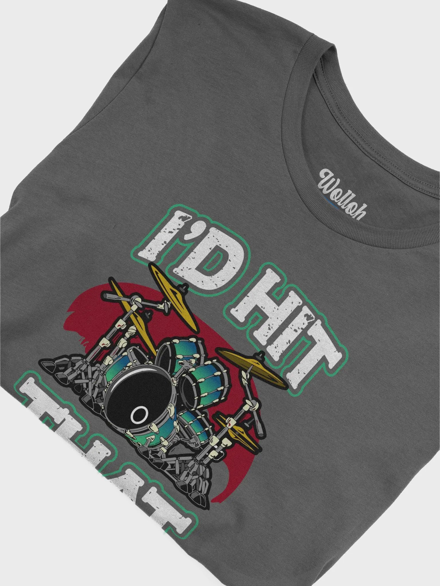 I'd Hit That – Funny Drummer Pun T-Shirt product image (5)