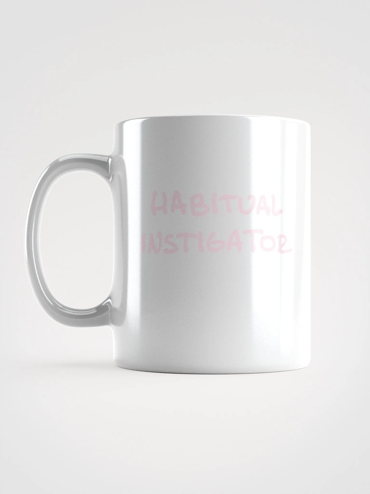 HABITUAL INSTIGATOR (light pink design) mug product image (12)