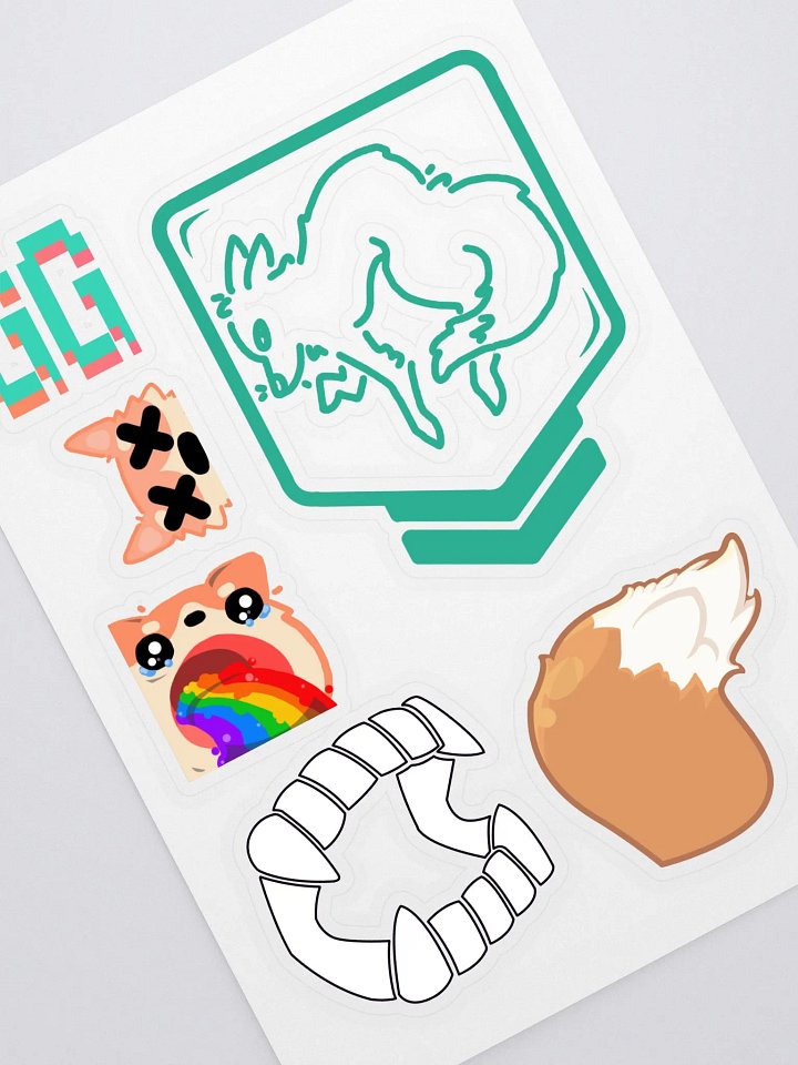 Fox Emoji Sticker Pack product image (1)