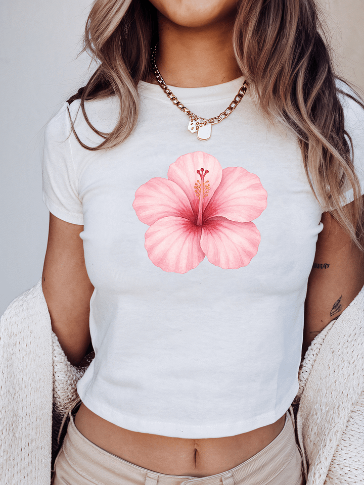 Hibiscus Princess Baby Tee 🌸 product image (2)