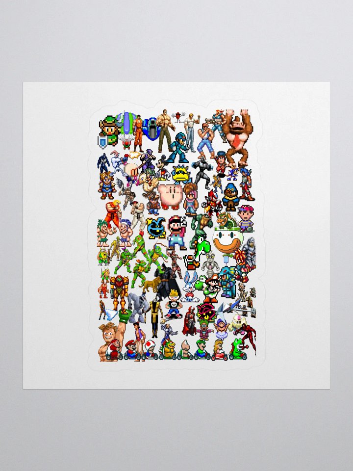 SNES Collage Sticker product image (1)