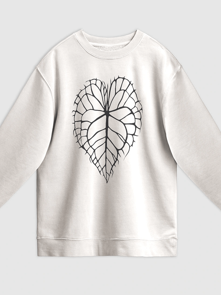 ANTHURIUM CLARINERVIUM SKELETON - Midweight Pigment Dyed Sweatshirt product image (1)