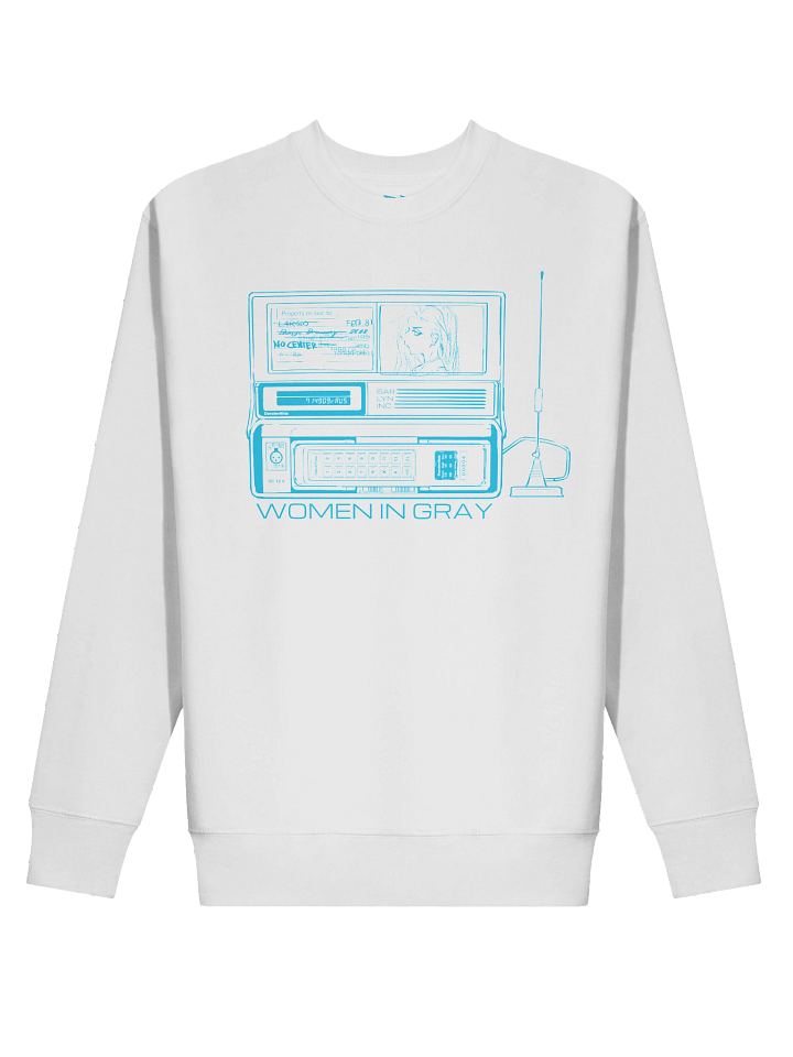 Women in Gray - Mobile Phone Long Tee (blue) product image (2)