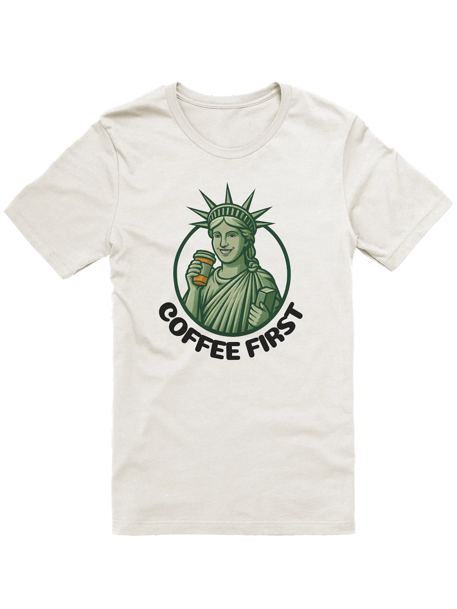 Coffee First Signature Unisex T-Shirt product image (1)