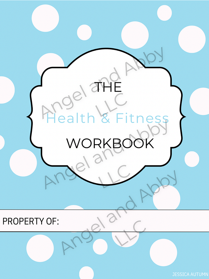 Fitness Planner-printable PDF product image (1)