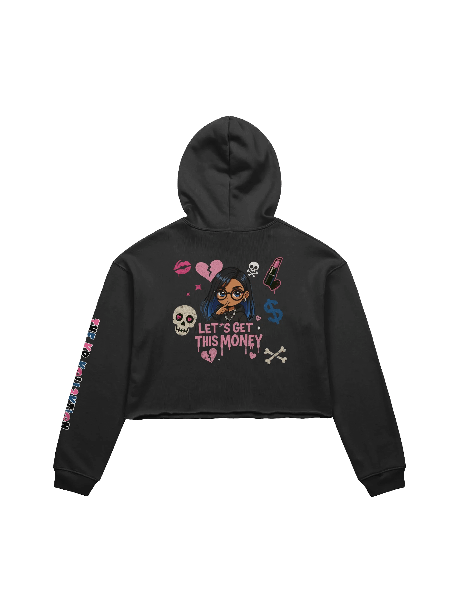 THE KP KOLL3KT!ON CROP HOODIE product image (11)