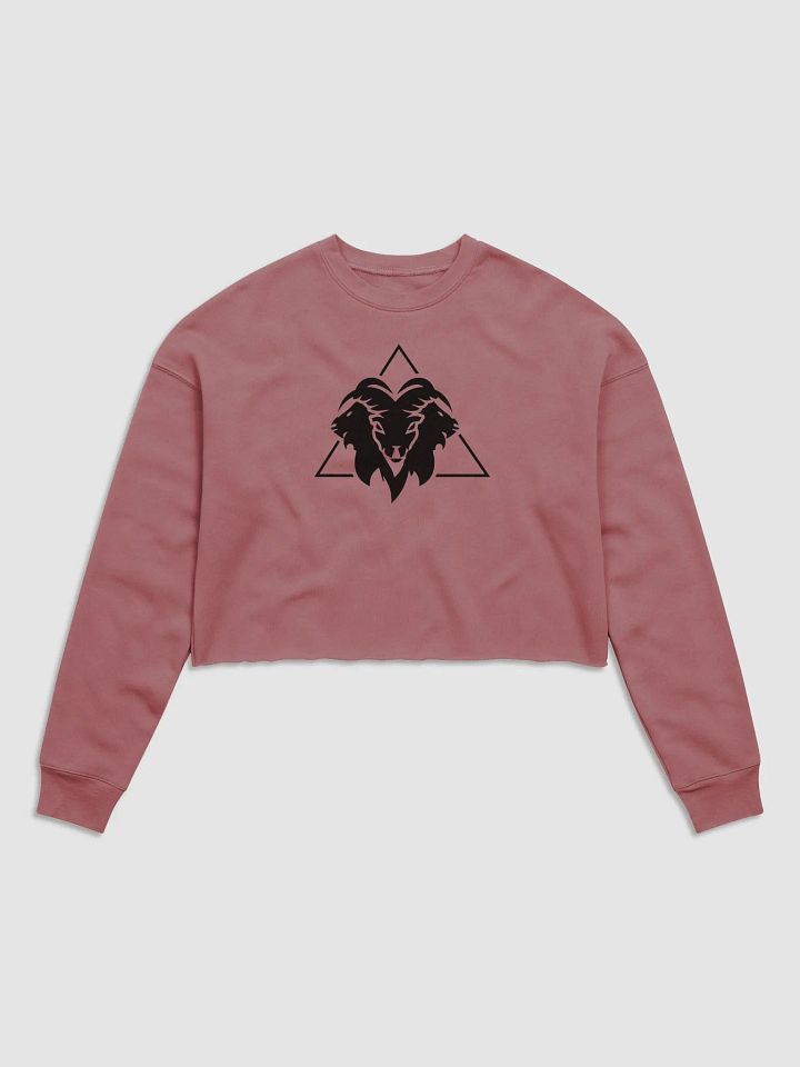 Goat Gang ( Women Crop Top Sweater ) product image (1)