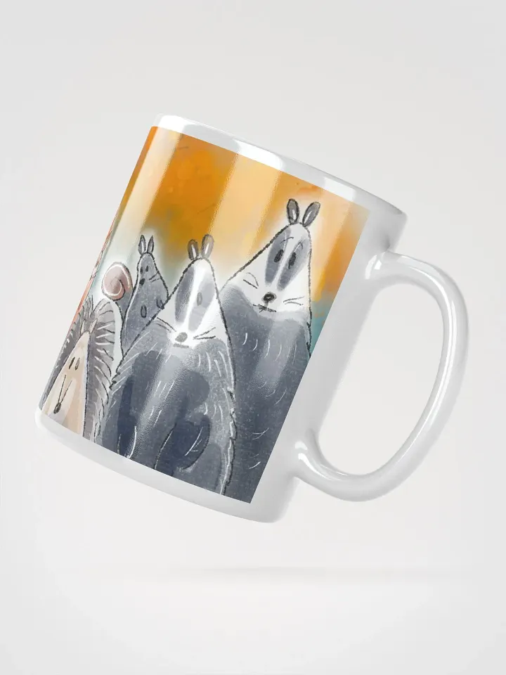 Woodland Friends Hand Drawn Illustrated Mug product image (2)