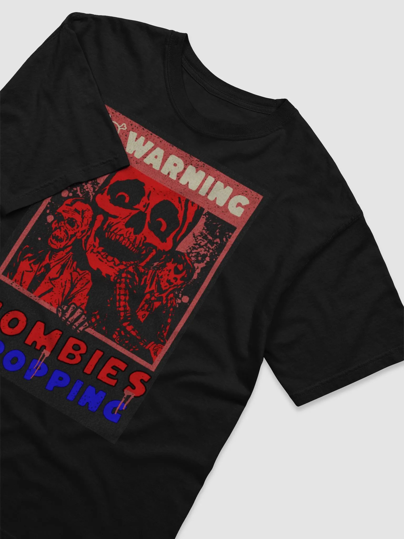 Zombies dropping sky tee shirt product image (12)