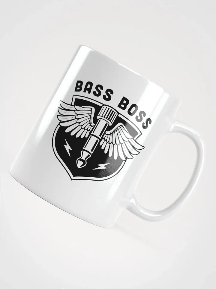 Bass Boss Coffee Mug: Perfect Gift for Music Enthusiasts product image (2)
