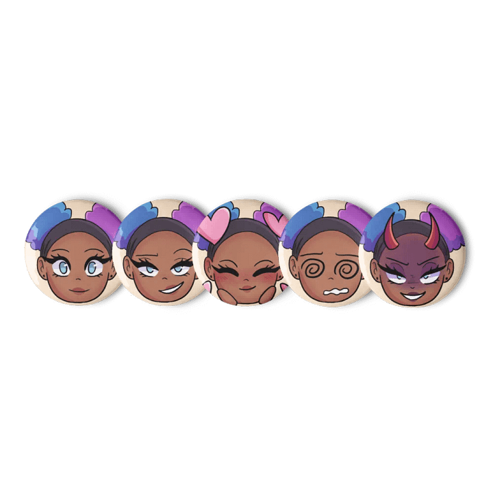 Kayy Emote Pin Set of 5 product image (1)