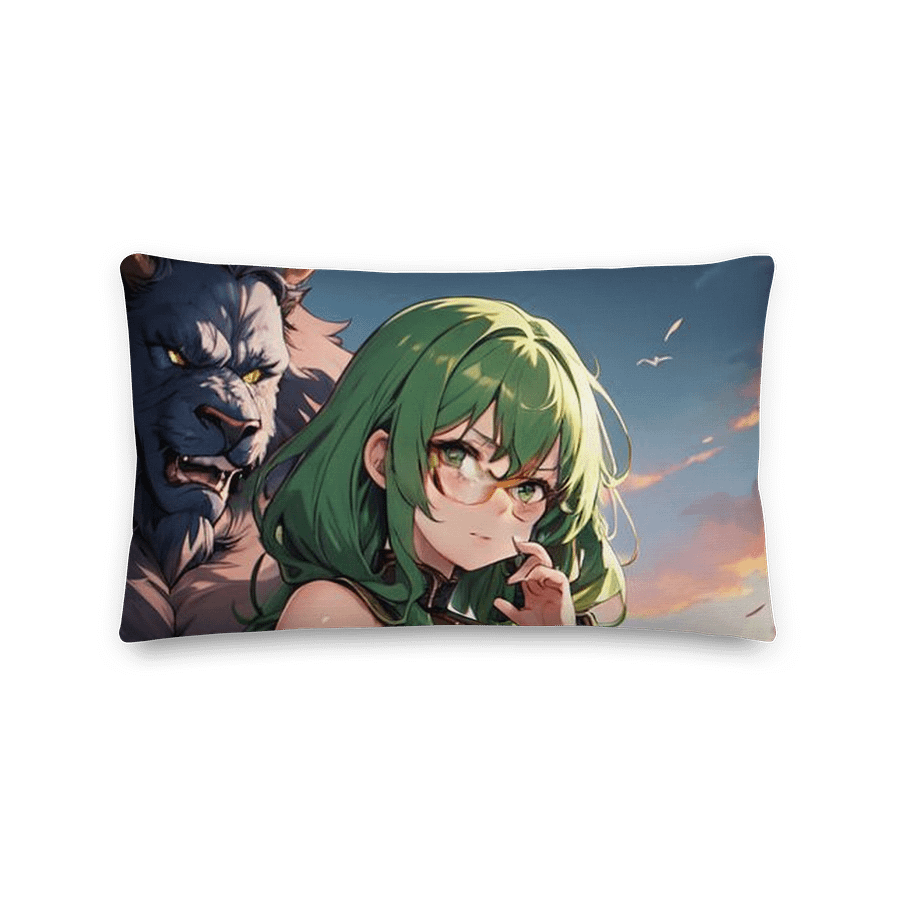 Green K Warrior Pillow product image (2)