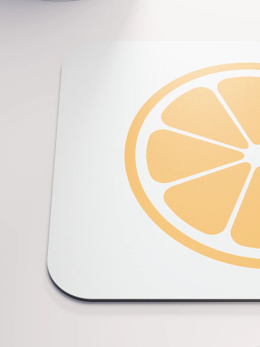 MIKAN Mouse Pad (Orange × White) product image (6)