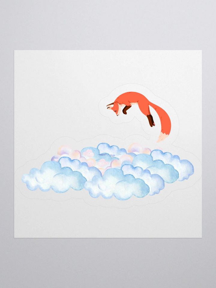 Bouncing Peach | Kiss Cut Sticker product image (3)