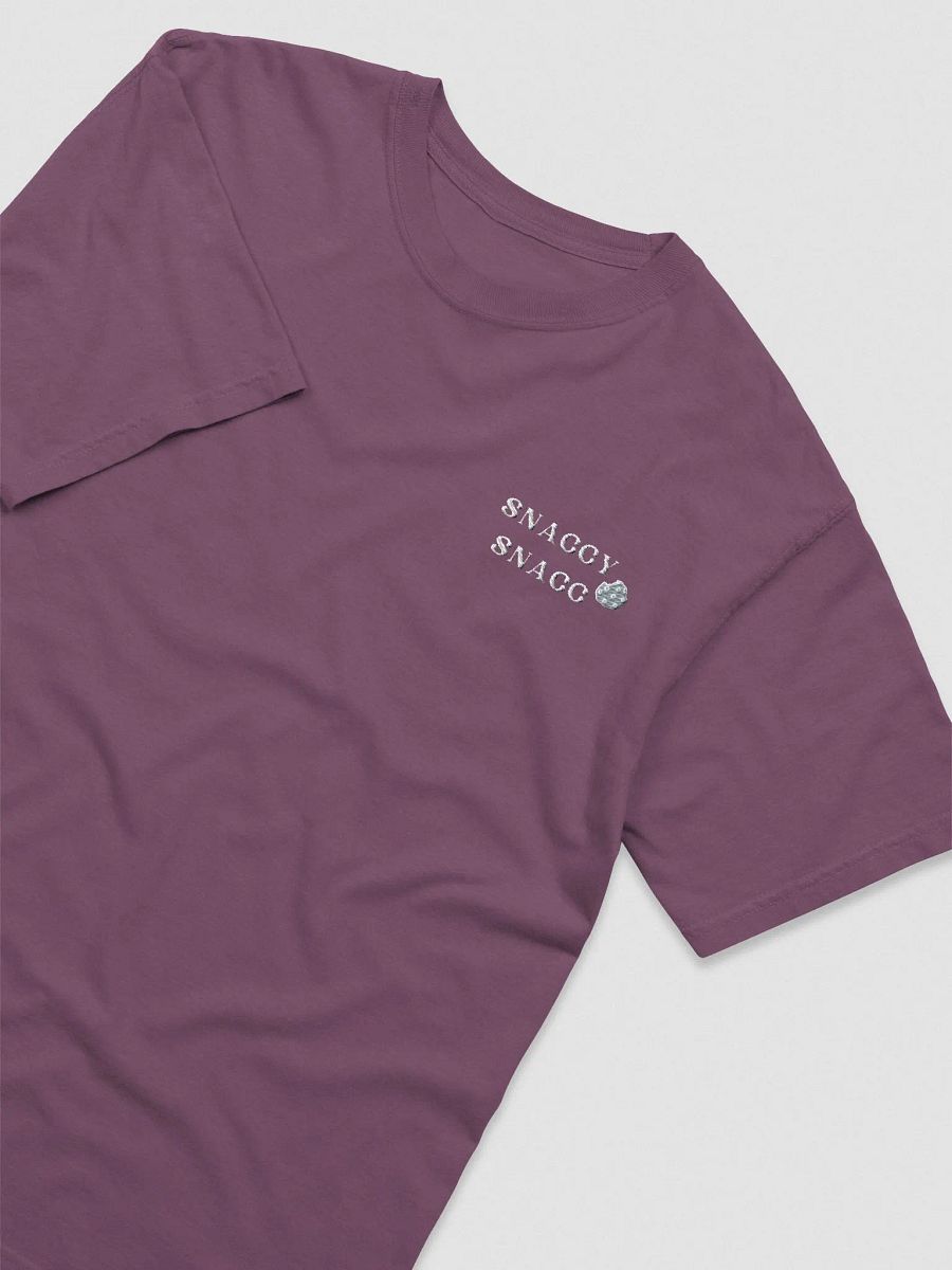 Embroidered Snaccy Snacc Unisex T-Shirt product image (3)