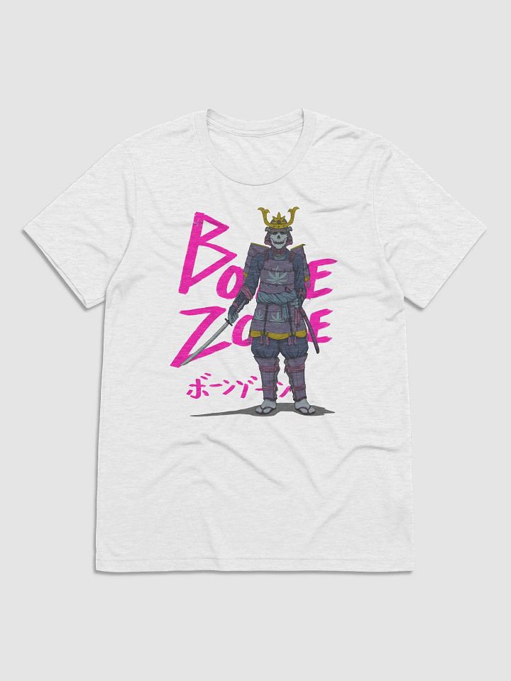 BONE ZONE SAMURAI T-SHIRT [WHITE FLECKED] product image (1)