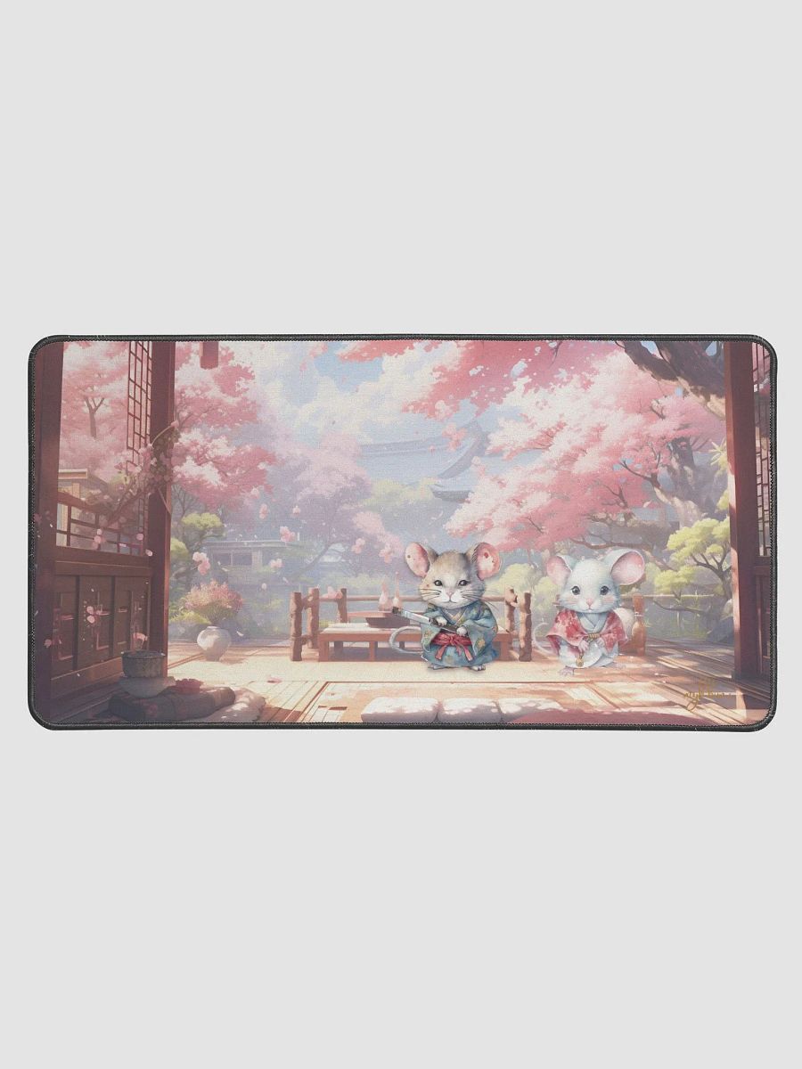 Sakura Snowstorm Desk Mat | Large 15.5