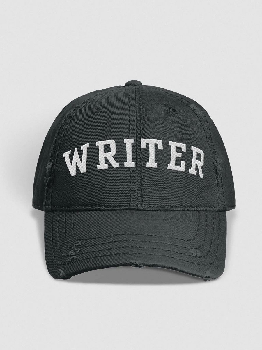 WRITER Distressed Dad Hat product image (1)