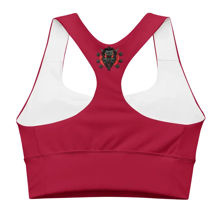oni BARBELL CLUB BLOOD RED sports bra product image (2)