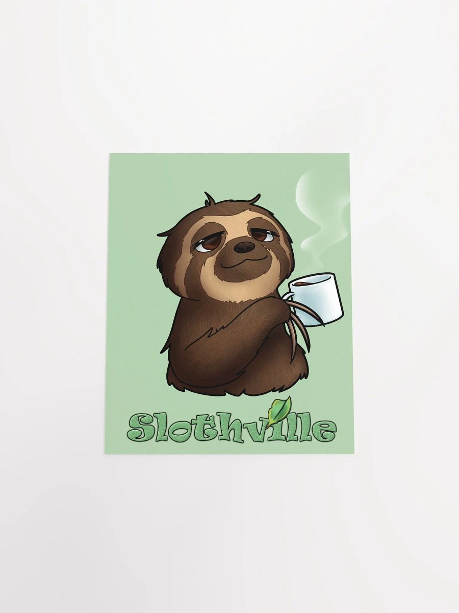 Slothville Steamer Matte Poster product image (2)