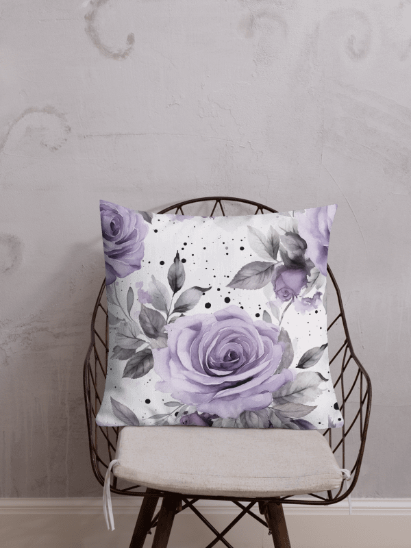 Purple Rose Passion: Decorative Pillow product image (3)